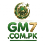 GM7 Game Official Logo Design Green and Gold
